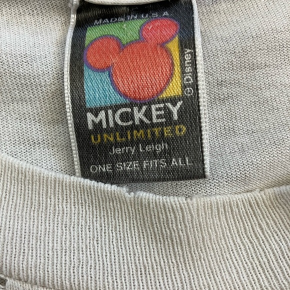 Disney Mickey & Minnie Mouse 90's Jerry Leigh Old School Tee - Picture 3 of 5
